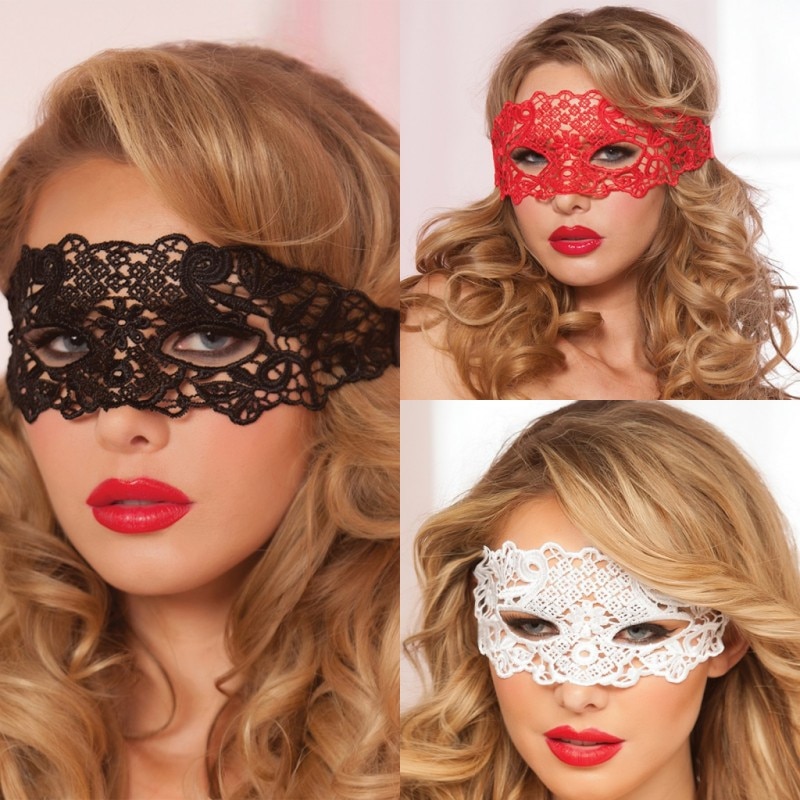 Porno Sex Costumes Transparent Lingerie Sexy Hot Erotic Costumes Cosplay Baby Doll Sexy Lingerie Hollow Out Lace Mask For Women