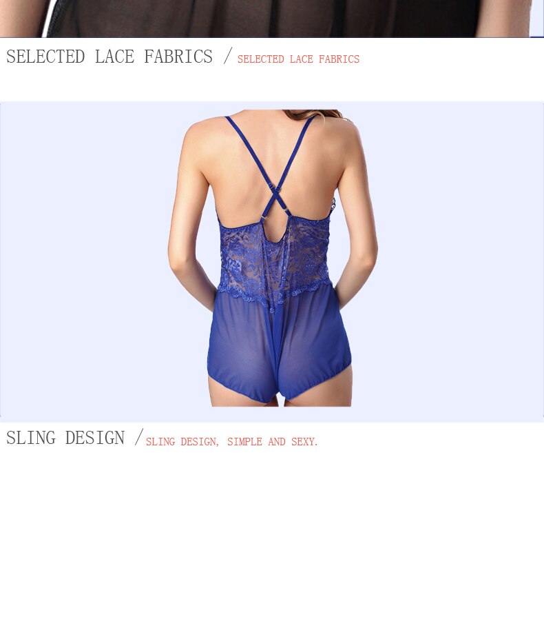 Sexy Lingerie for Sex Women Summer Hot Erotic Underwear Nightdress Lace Hollow Out Short Babydoll Pajamas Dress Sleepwear