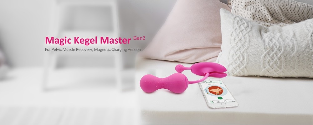 Magic Motion Kegel Master 2 Vagina Ball Vibrator APP Smart Ball Bluetooth Control Vagina Tighten Training ball Massager Sex Toy