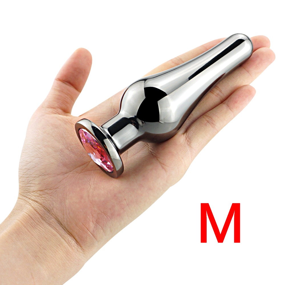 Aluminium Alloy Anal Toys For Men Women Prostate Massager Butt Plug Anal Sex Toys Vibrator For Men Gay Masturbation Sex Shop