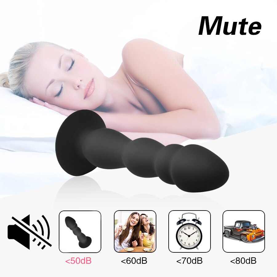 Anal Sex Toys for Men Prostate Massage Vibrator Remote Control Butt Plug Vibrator 10 Speeds Anal Delay Ejaculation Sex Shop